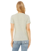 Ladies Relaxed Heather cVc Short-Sleeve T-Shirt - ATHLETIc HEATHER - S(D0102H7WR2T)