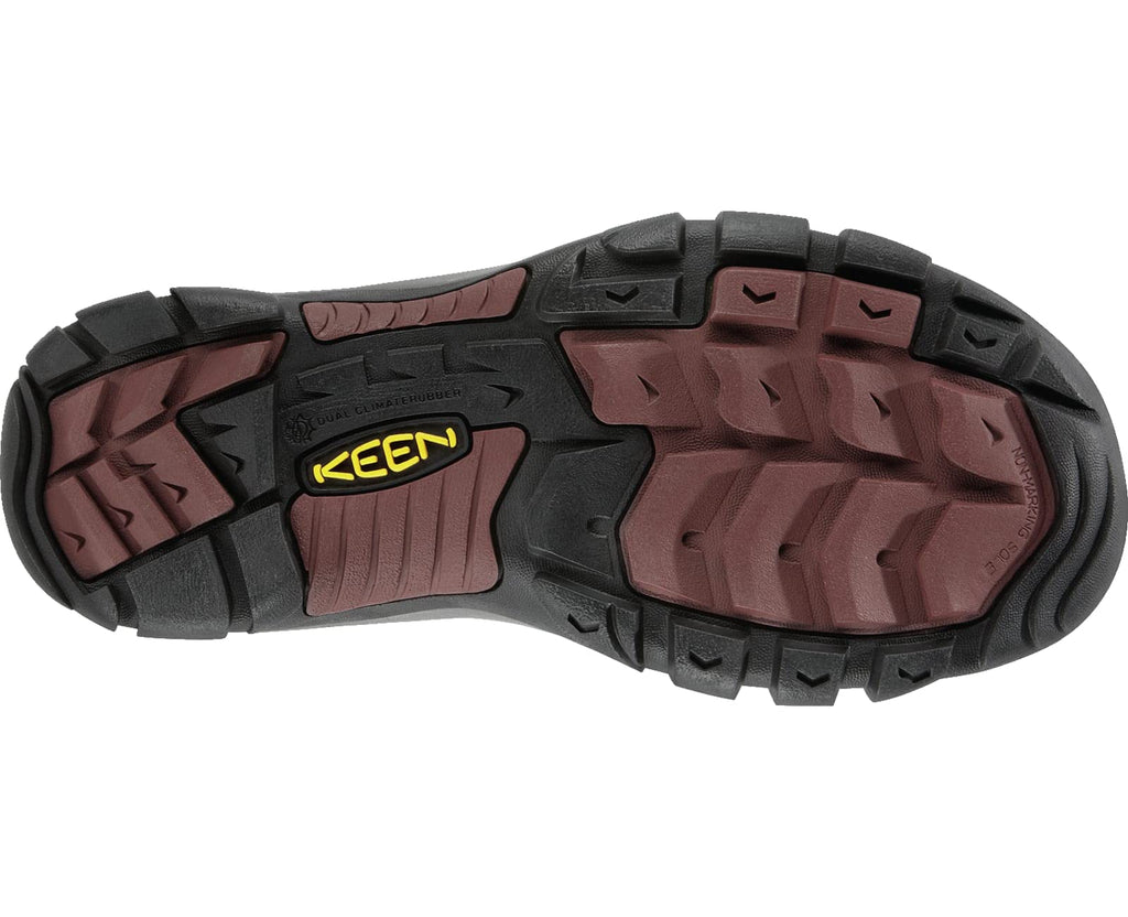 KEEN Men's Targhee 3 Low Height Waterproof Mules, Mulch/Sunflower, 7