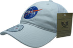 NASA Relaxed Trucker Cap, Meatball, White