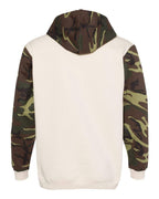 Mens Fashion camo Hooded Sweatshirt - NTRL gRN WD OR - S(D0102H7MD2T)