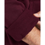 Under Armour Men's Rival Fleece Hoodie, (609) Maroon / / White, X-Large