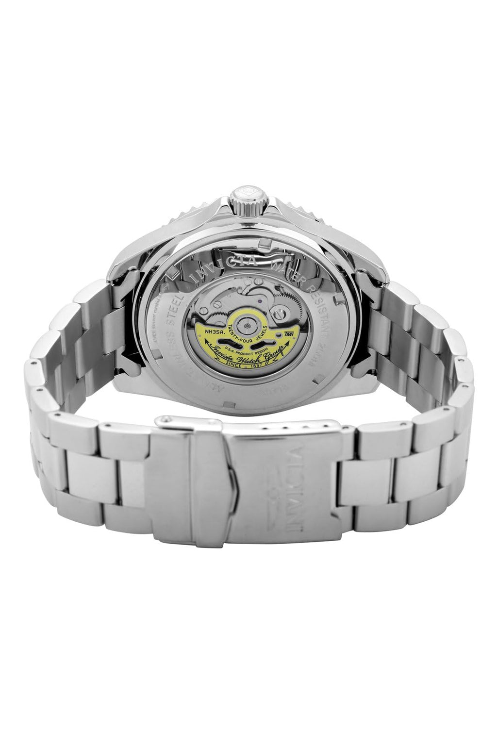 Invicta Men's Pro Diver 47mm Stainless Steel Automatic Watch, Silver (Model: 35718)
