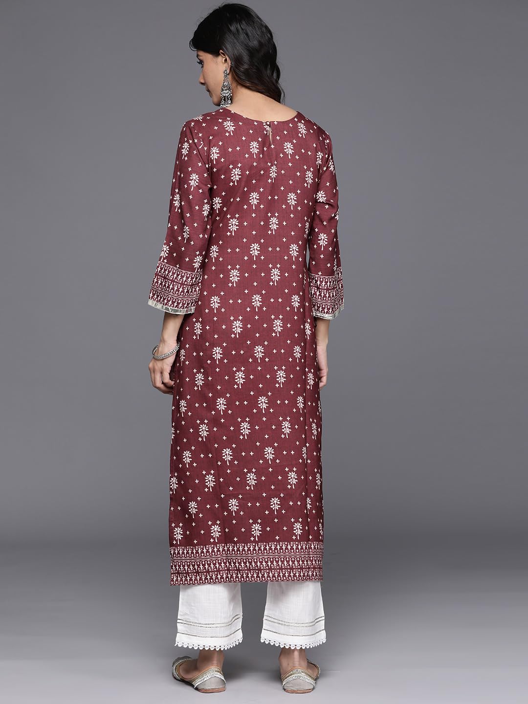 Varanga Women'S Modal Solid Regular T-Shirt