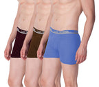 Lux Venus Pure Cotton Pocket Drawer For Men (Pack Of 3) Multicolour