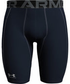Under Armour Men's HeatGear Pocket Long Shorts, Midnight Navy (410)/White, 4X-Large Tall