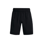 Under Armour Men's Woven Graphic Shorts, (001) / Black/White, Small