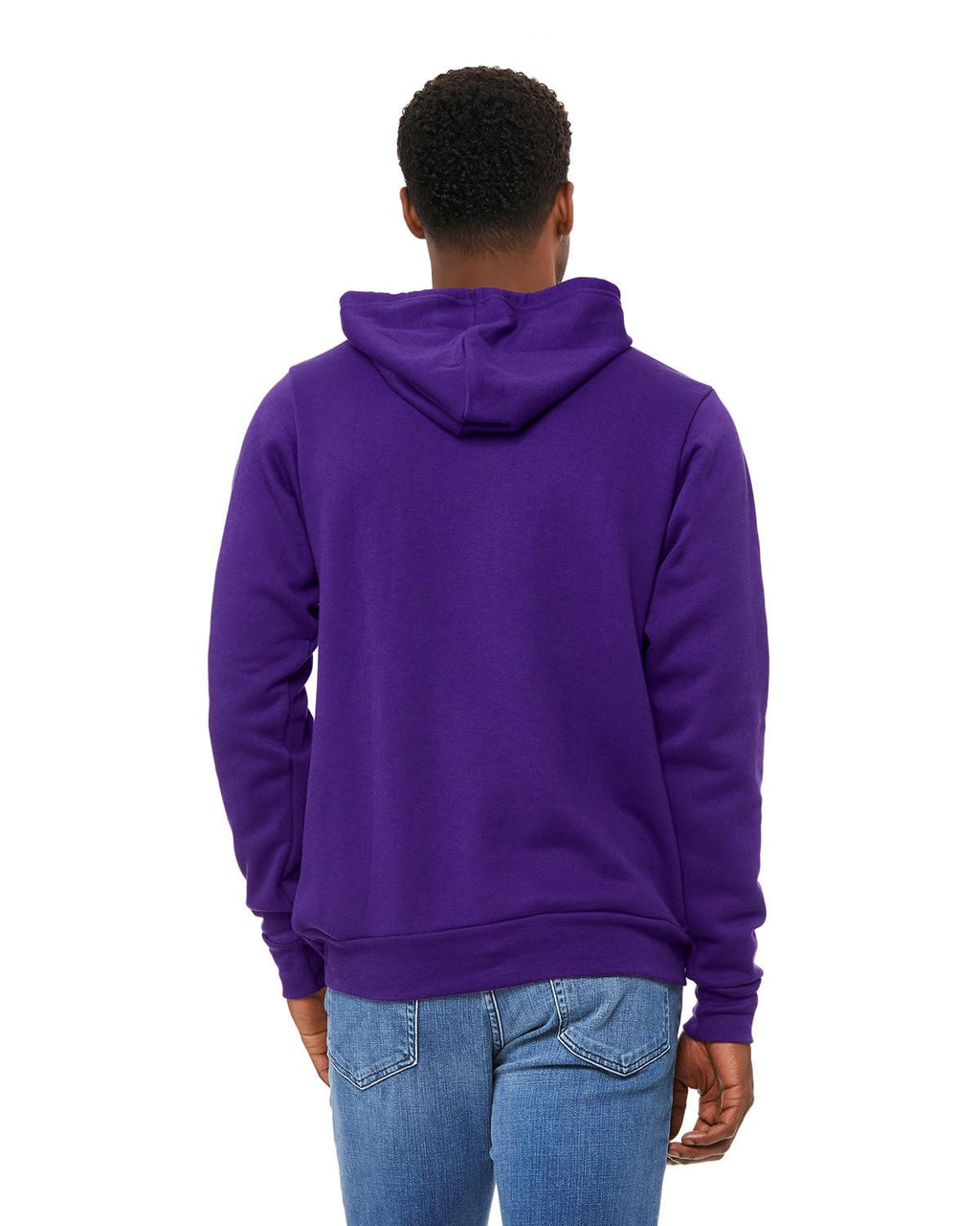 Unisex Sponge Fleece Pullover Hoodie - NAVY - S(D0102H7WIFT)