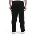 PUMA mens Contrast Sweatpants, Puma Black-puma Whit, X-Large US