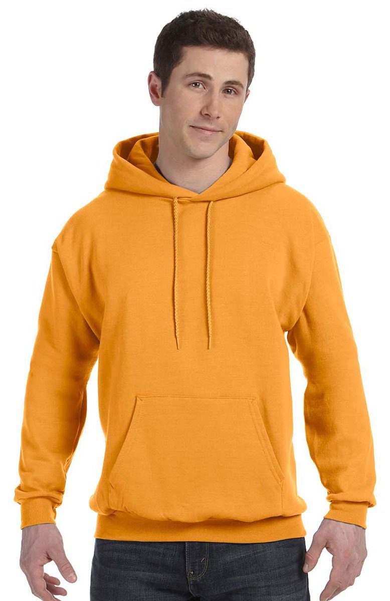 Unisex Ecosmart 5050 Pullover Hooded Sweatshirt - WHITE - S(D0102H7MENT)