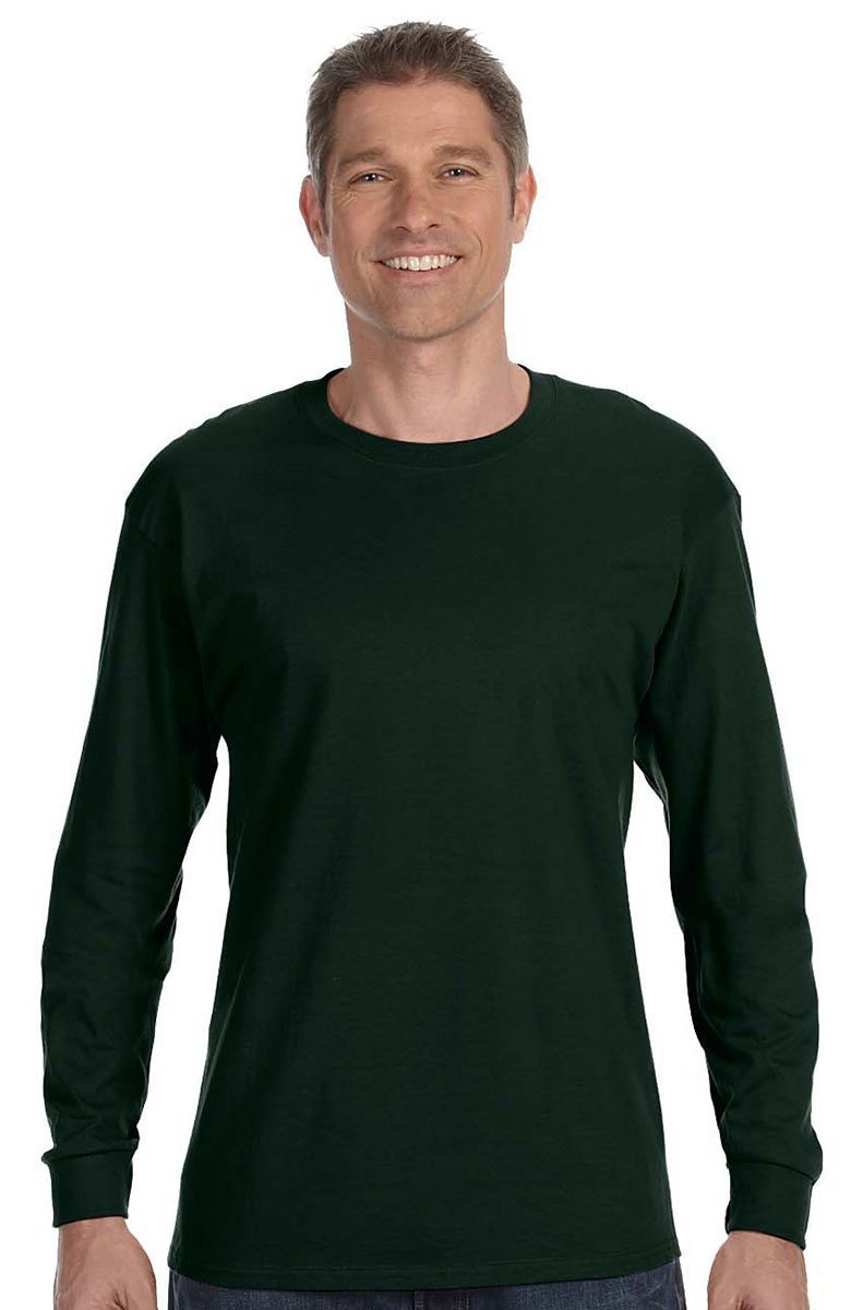 Unisex 61 oz Tagless Long-Sleeve T-Shirt - ASH - S(D0102H7NH5T)