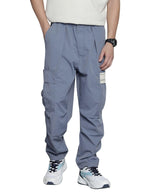 The Indian Garage Co Mens Loose Tapered Fit Textured Cargo Pants