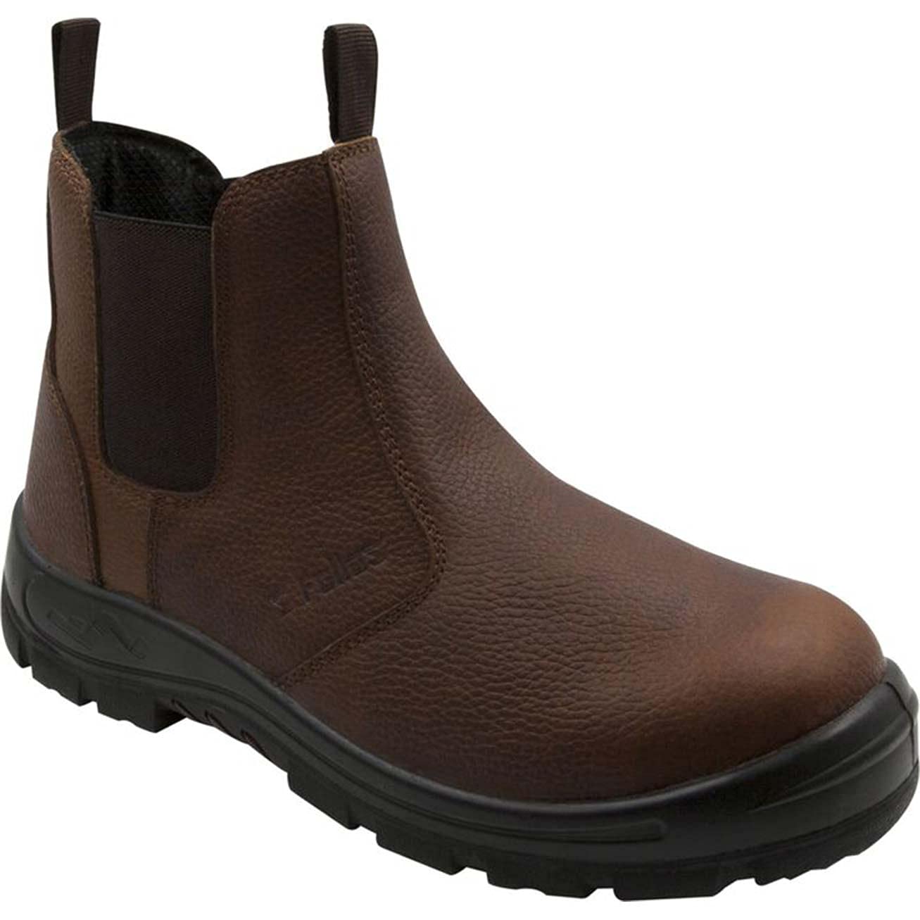 S Fellas by Genuine Grip 6041-11.5M Men&apos;s Hercules Comp Toe Twin-Gore Work Boots  Brown - Size 11.5