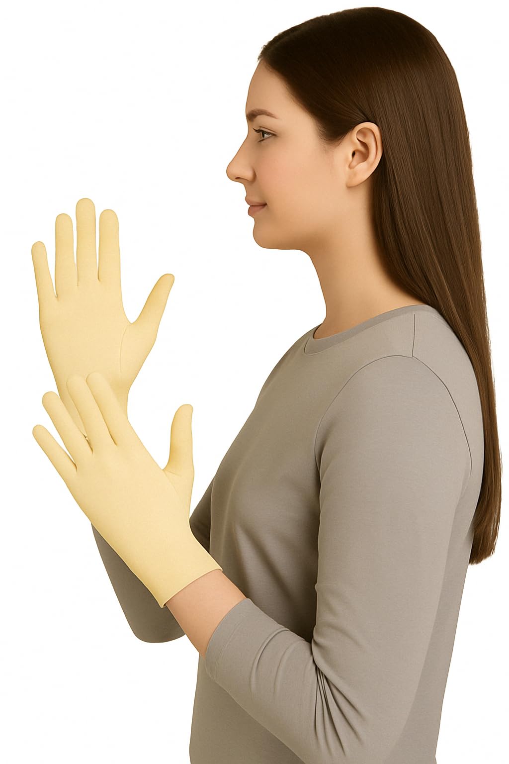 Weavers Villa Cotton Summer Glove for Men & Women | Anti-Slip UV Protection Hand Gloves | Outdoor Sun, Dust, Pollution Shield |