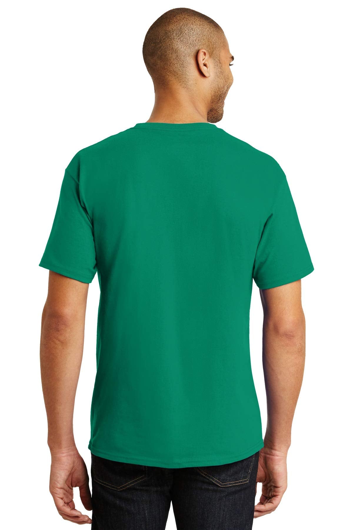 Unisex 5050 T-Shirt - KELLY gREEN - S(D0102H7KN4J)