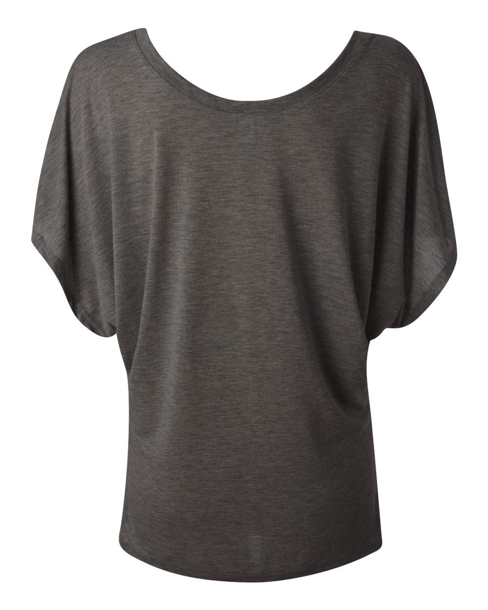 Ladies Flowy Draped Sleeve Dolman T-Shirt - BLAcK - S(D0102H7WH9X)