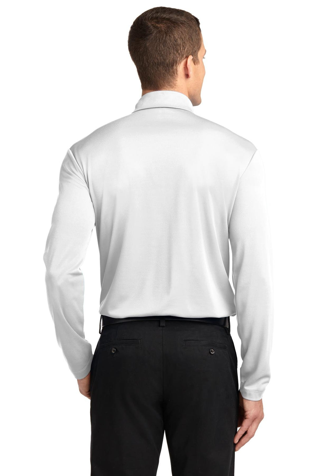 Port Authority Silk Touch Performance Long Sleeve Polo K540LS