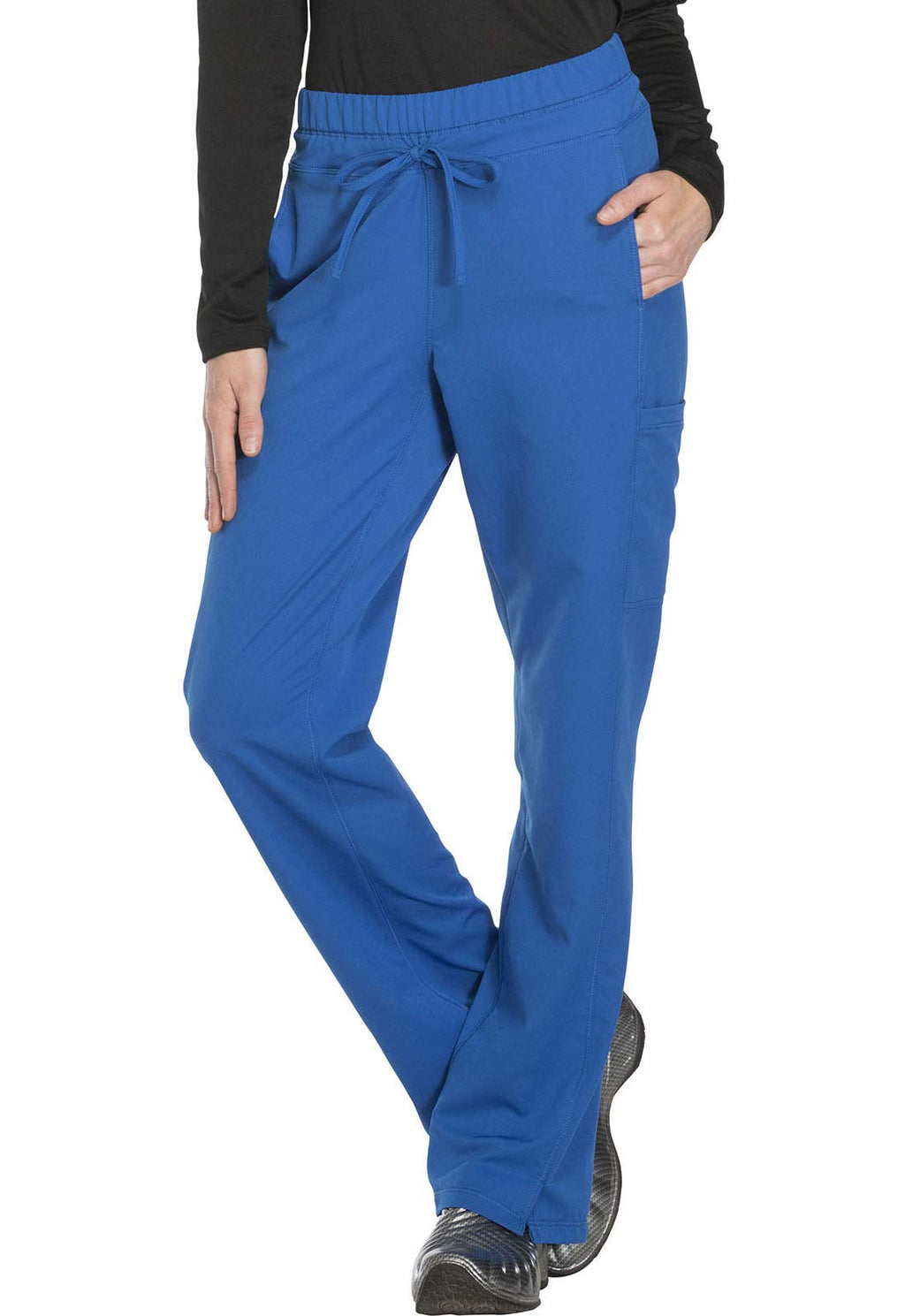 Dynamix Scrubs for Women, Drawstring Cargo Pants for Women DK130, S, Royal