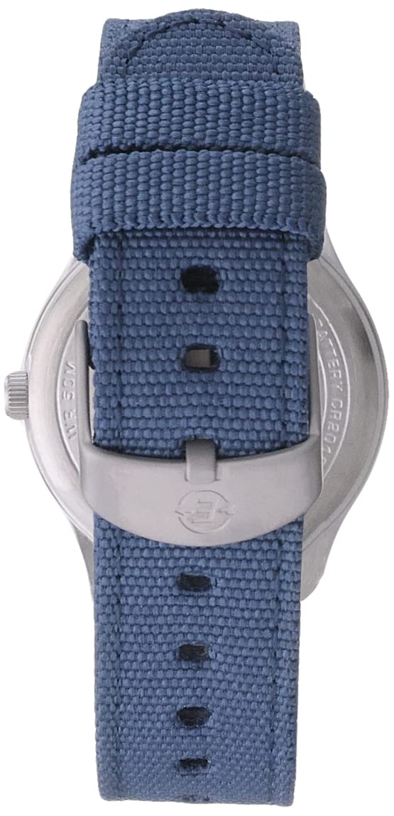 Timex Unisex TW4B13800 Expedition Scout 36mm Blue/Natural Nylon Strap Watch