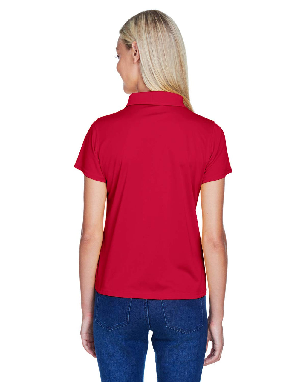 Ladies 4 oz Polytech Polo - WHITE - S(D0102H76NNP)