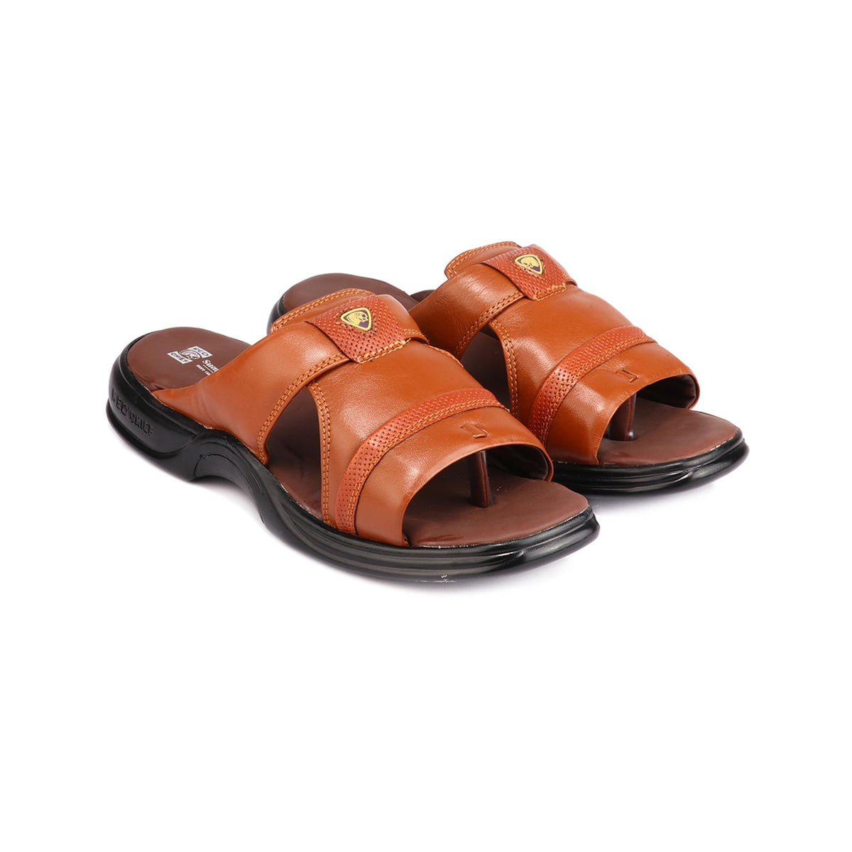 Red Chief Genuine Napa Leather Formal SlipOn Slipper for Men | Brown | RC331 9