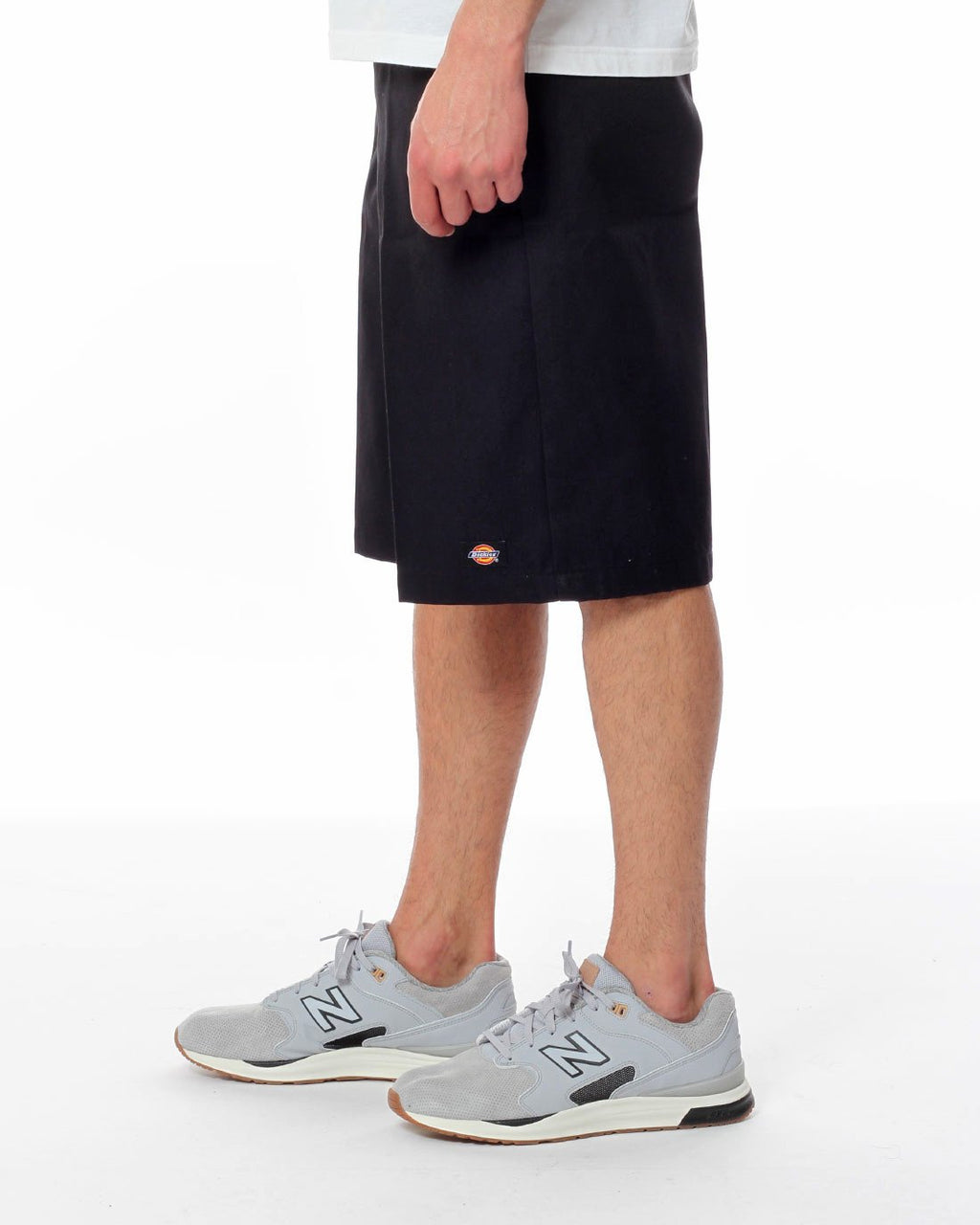 Dickies mens 13 Inch Loose Fit Multi-pocket Work flat front shorts, Black, 42 US