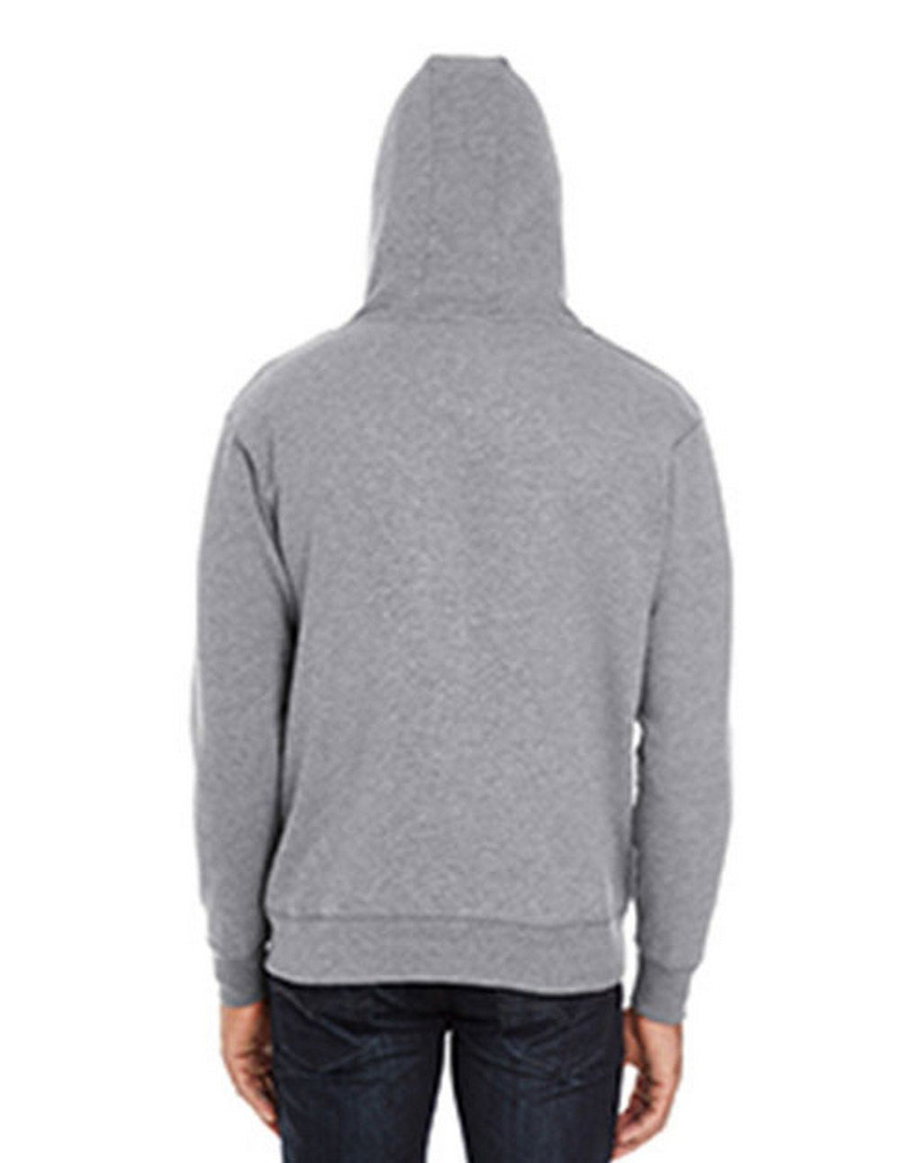 Unisex Triblend French Terry Full-Zip - BLAcK HEATHER - XS(D0102H7KVLP)