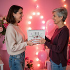 JIUWEIHU 45th Birthday Gifts for Women, 45th Birthday Decorations Present, 45 Year Old Birthday Gift Ideas for Sisters, Friend,