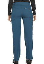 Dynamix Scrubs for Women, Drawstring Cargo Pants for Women Plus Size DK130, 5XL, Caribbean Blue