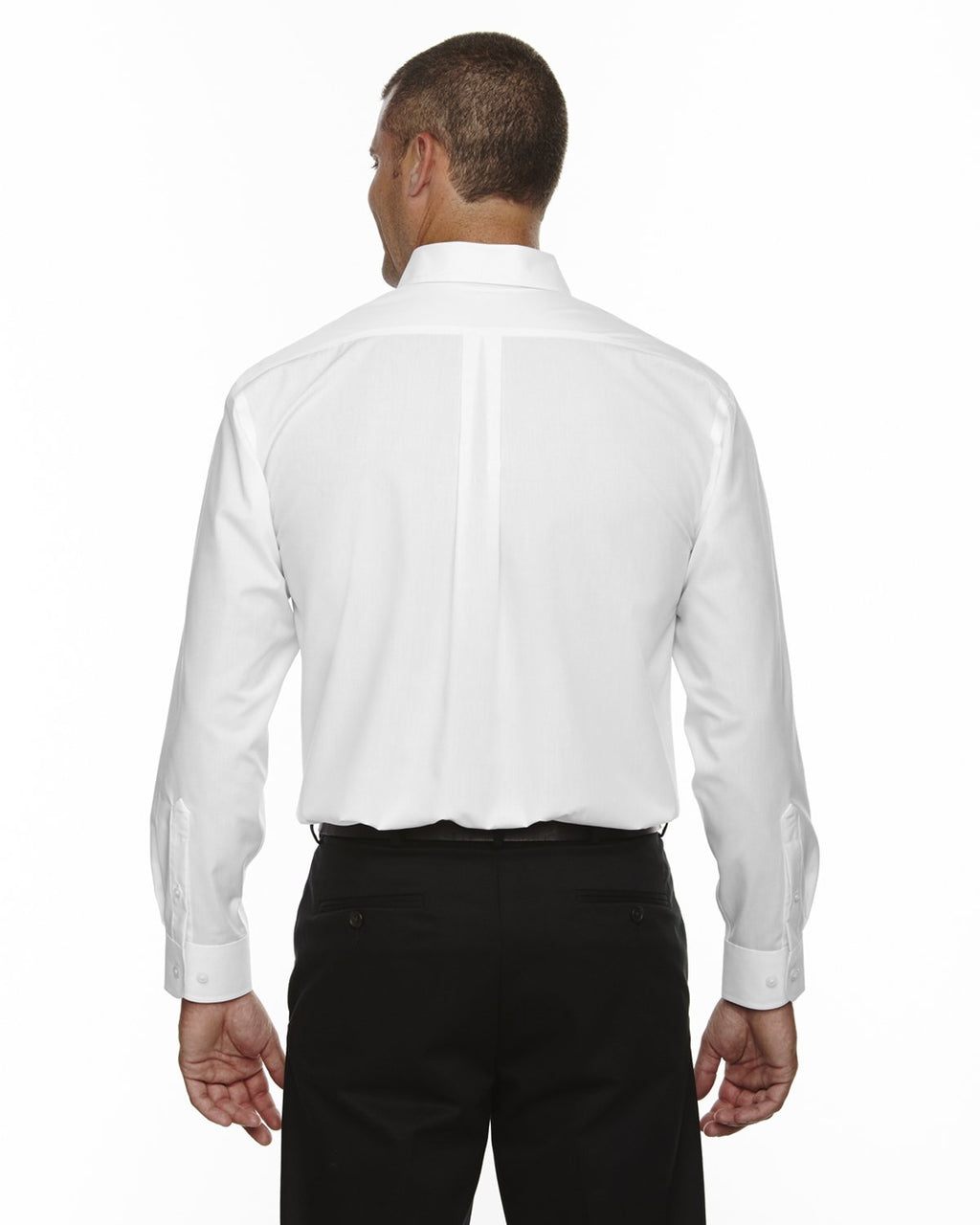 Mens Tall crown Woven collectionSolid Broadcloth - WHITE - XLT(D0102H764I8)