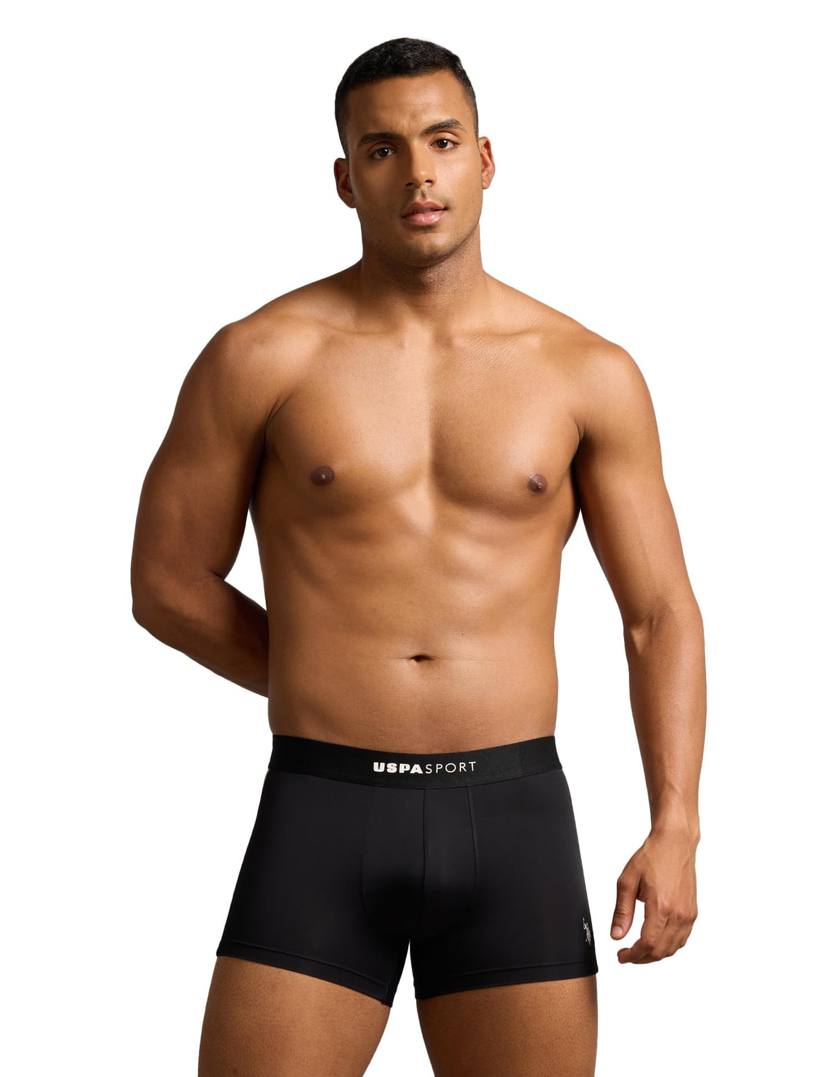U.S. Polo Assn Mens Micro Fibre High Stretch Performance Trunk Underwear