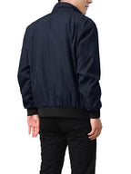 Noble Monk Bomber Jacket For Men | Mens Quilted Standard Length Jacket | Full Sleeve Mens Jacket