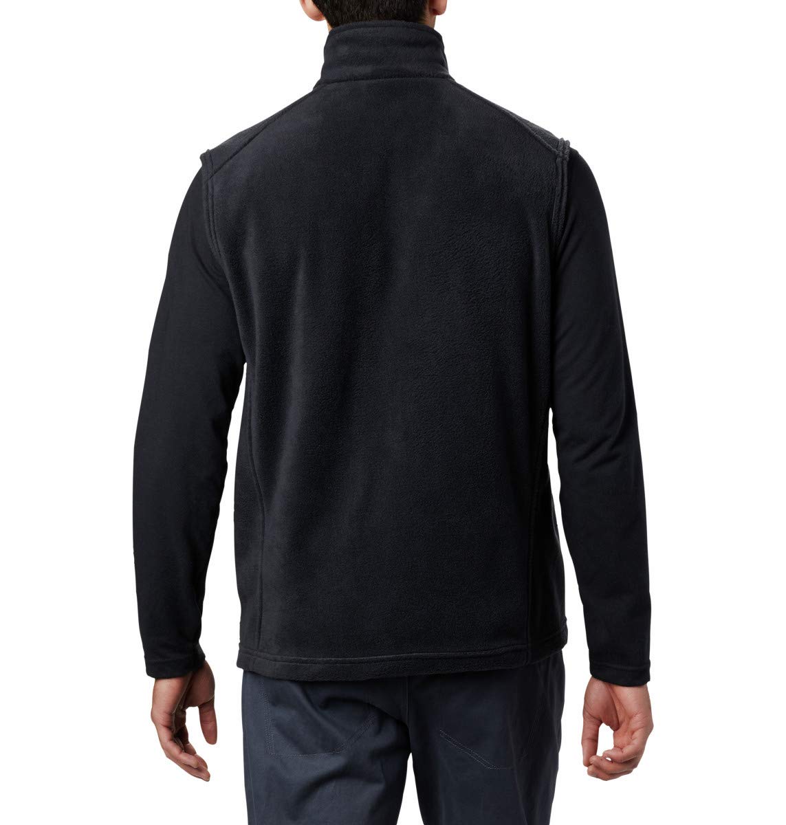 columbia Mens Steens Mountain Vest, Black, XX-Large