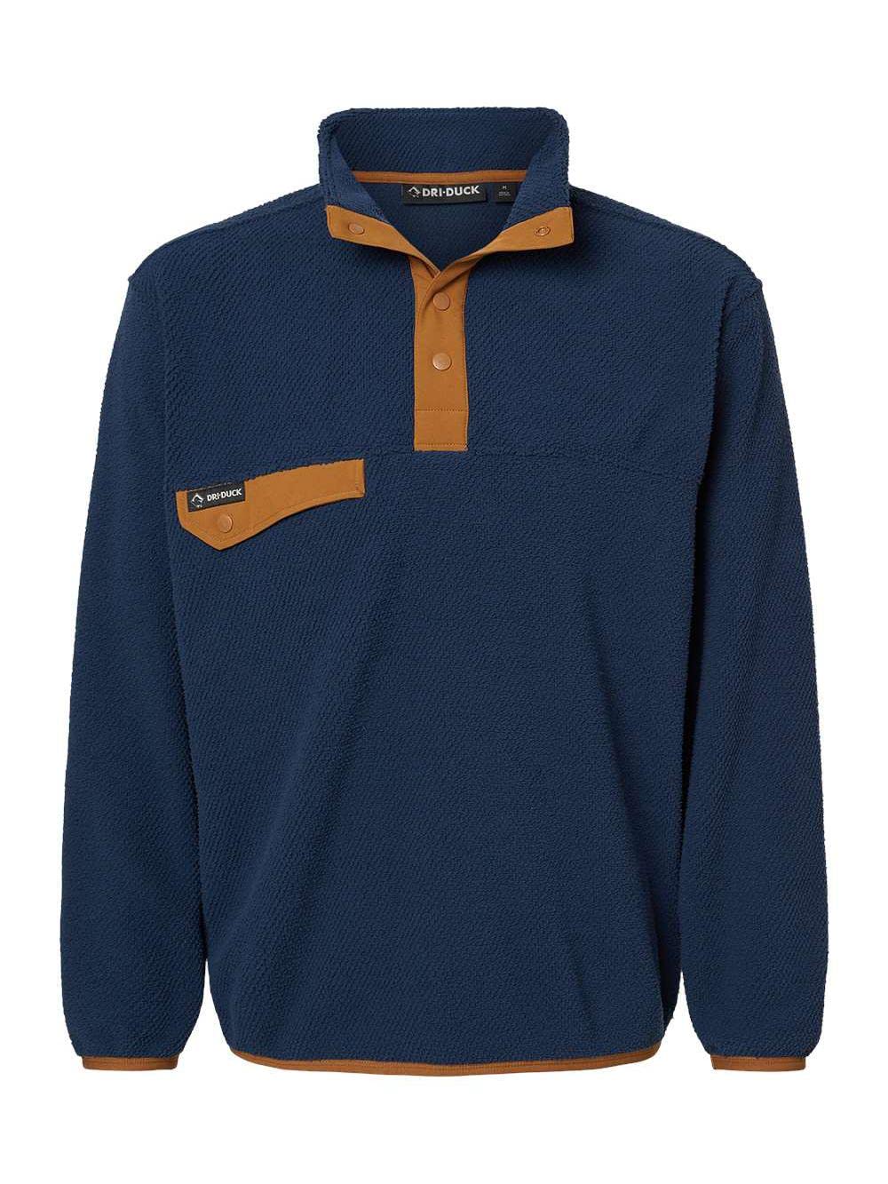 Mens Brooks Sherpa Fleece Pullover - cHARcOAL - S(D0102H78602)