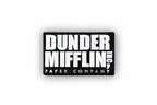 JUST FUNKY The Office Dunder Mifflin Logo Enamel Pin
