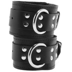 Wrist Restraints Black Faux Fur