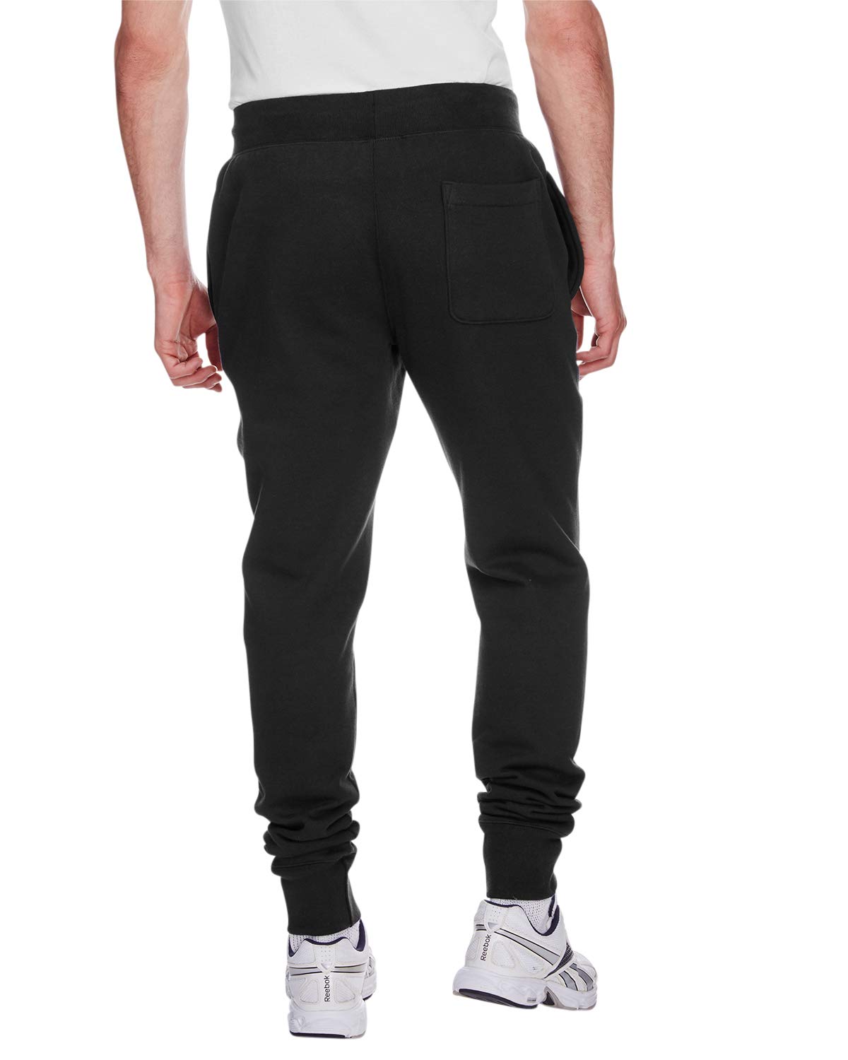 Mens Reverse Weave Jogger Pant - BLAcK - S(D0102H7YFE2)