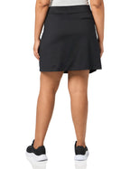 Callaway Women's 17 Opti-Dri Solid Golf Skort With Stretch Fabric and TrueSculpt Slimming Technology, Caviar, Large