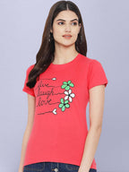 Tee Projekt Womens Cotton Blend Regular Fit T-Shirt