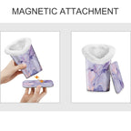 Fintie Plush Lined Eyeglasses Holder, Glasses Stand Case, Anti-scratch Glasses Storage Organizer for Desk, Nightstand, Office, L