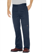 Dickies Men's Loose Fit Double Knee Twill Work Pant, Dark Navy, 36W x 34L