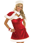 Rubie's Costume Women's Santa's Miss Inspiration Dress, Red/White, One Size