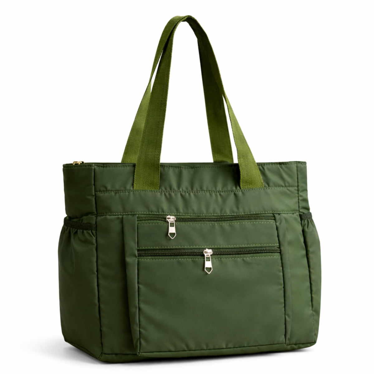 Lekhx WomenS Water Resistant Tote Bag | Large Shoulder Bag Handbag For Office College Travel | 2 Compartments 15L | Multi Pocke 13.10
