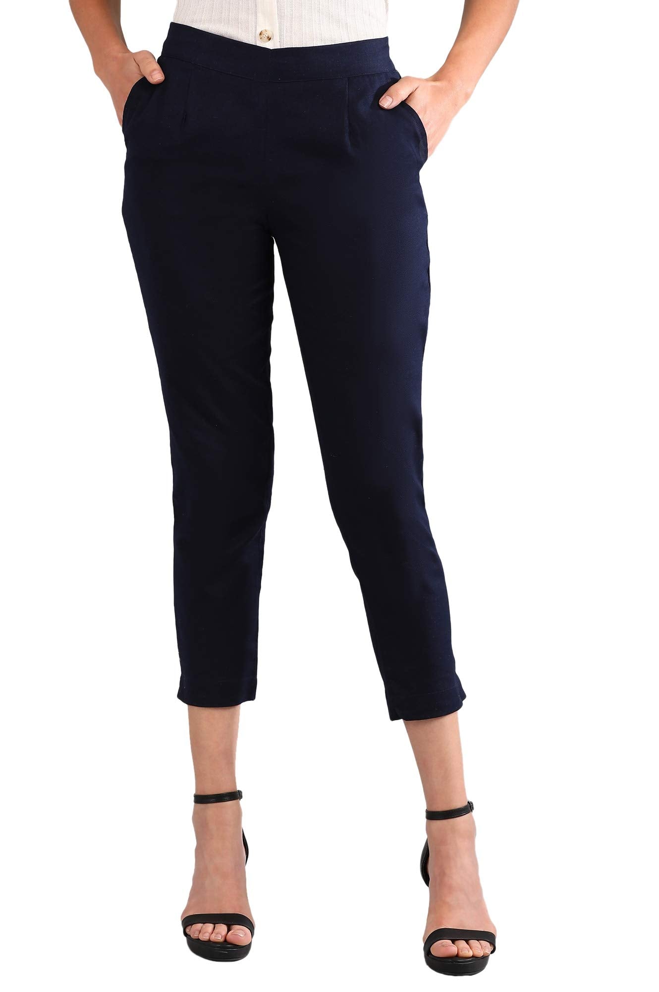 Aurelia Womens Tapered Pants (20CRA60015-600450_Blue_XXL)
