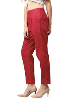 DIGITAL SHOPEE Women Cotton Trouser Pant For Women | Girls Formal Casual Daily Party Office Wear