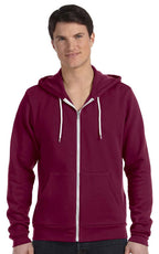 Unisex Sponge Fleece Full-Zip Hooded Sweatshirt - ASPHALT - 2XL(D0102H7WMcP)