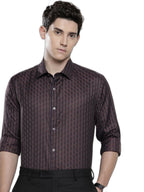 The Indian Garage Co Mens Slim Fit Checkered Formal Shirt