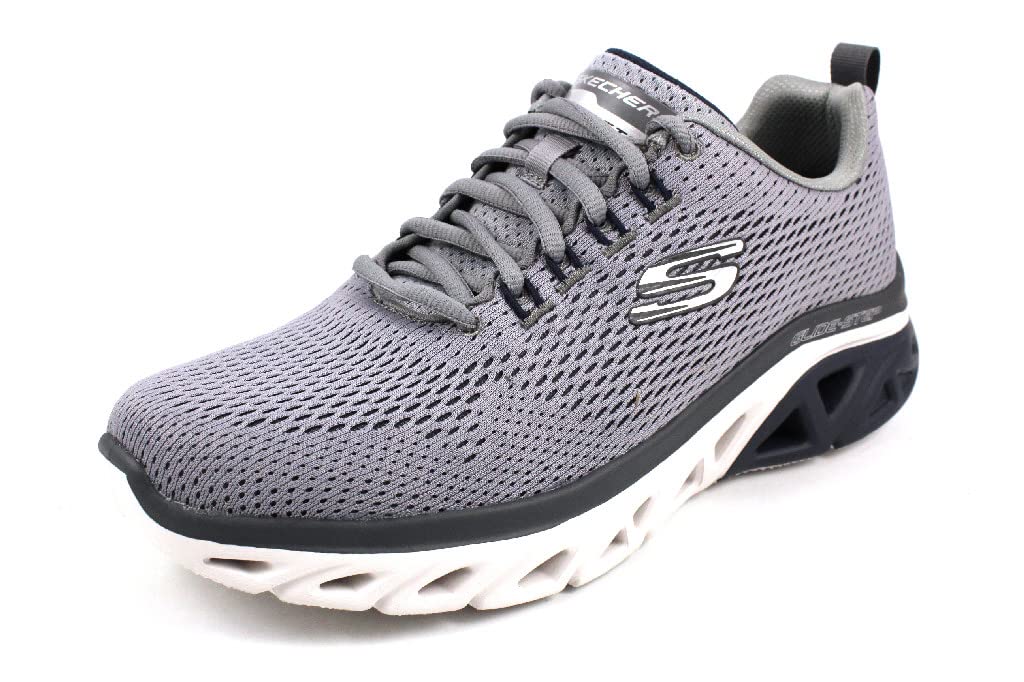 Skechers Men Glide Step Sport Wave Heat Sports Shoes