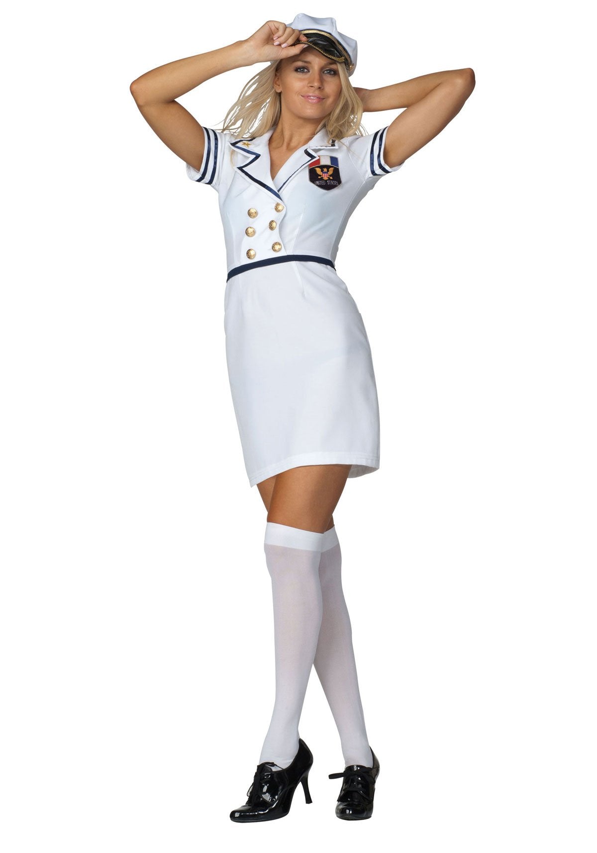AVA NAVY-PINUP,HAT,SZ 16-18