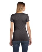 Ladies Triblend Short-Sleeve T-Shirt - cHAR BLK TRIBLND - S(D0102H7WJTX)