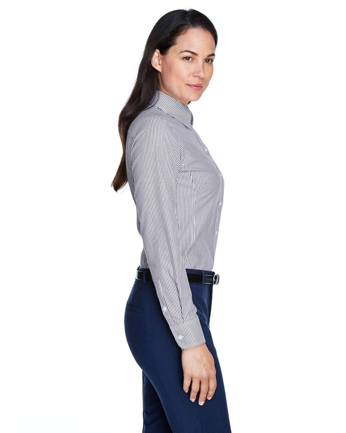 Ladies crown Woven collectionBanker Stripe - DILL - S(D0102H7Y75J)